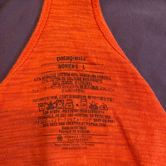 Patagonia tank top Rothko-inspired pattern - Picture 2 of 2